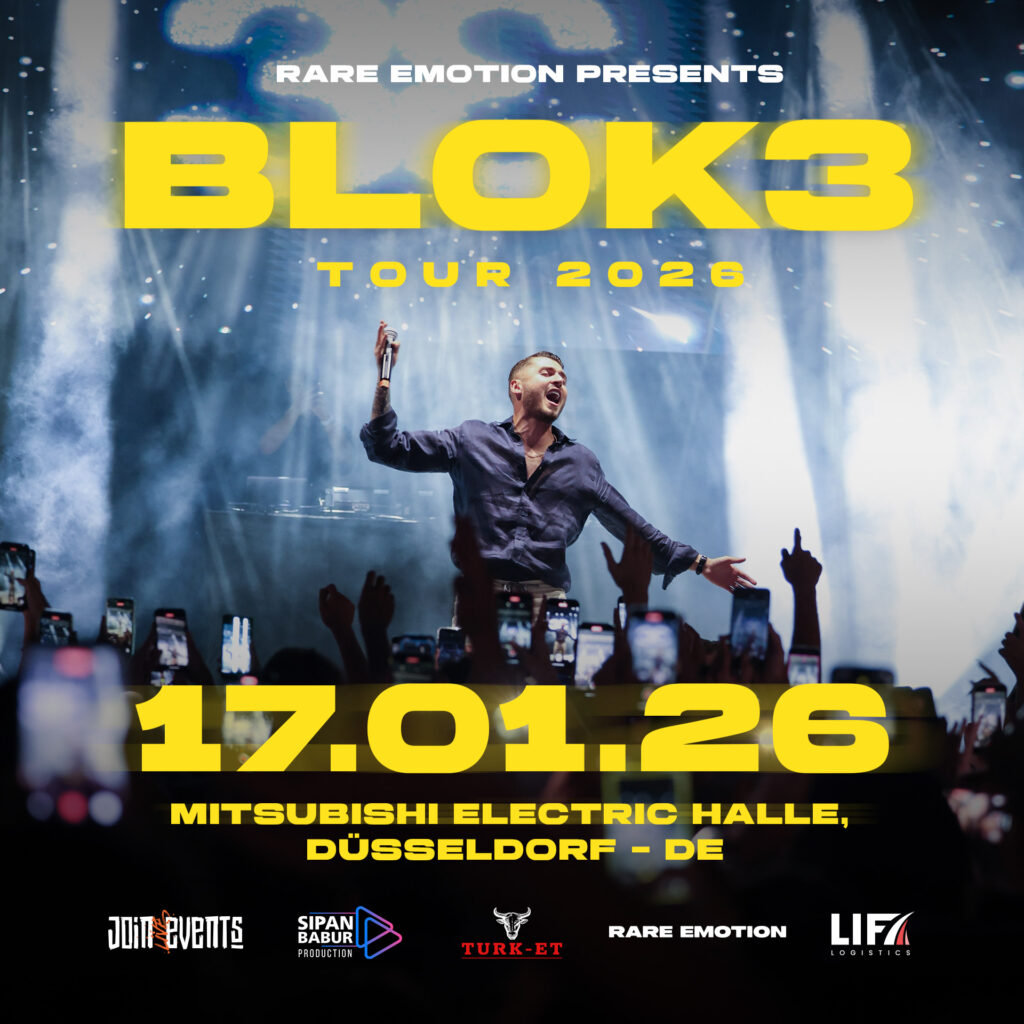 Rare Emotion presents Blok3, Live on Stage in Mitsubishi Electric Halle, Düsseldorf, Europatour